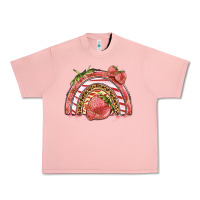 Salmon strawberry rainbow Urban Heavy Tee - BarkalooDesign