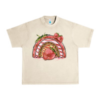 Sandshell strawberry rainbow Urban Heavy Tee - BarkalooDesign