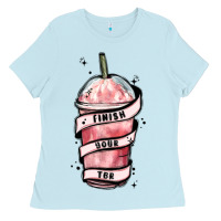 Baby Blue finish your tbr Ladies Tee - MaliasSmallBusiness