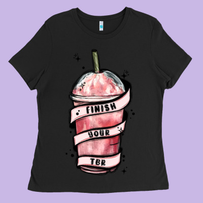 Finish Your Tbr Ladies Tee Designed By Maliassmallbusiness