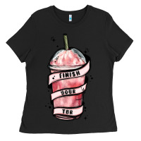 Black finish your tbr Ladies Tee - MaliasSmallBusiness