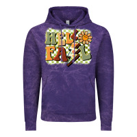 Cloud Purple groovy hello fall Vintage Hoodie - BarkalooDesign