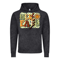 Vintage Black groovy hello fall Vintage Hoodie - BarkalooDesign