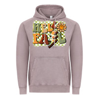 Vintage Zinc groovy hello fall Vintage Hoodie - BarkalooDesign