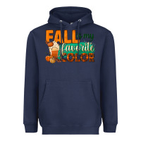 Navy fall is my favorite color Heavyweight Hoodie - BundleAndBundleShop