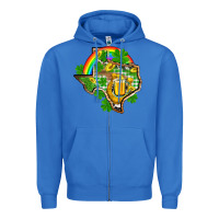 True Royal Texas St. Patrick's Day Zipper Hoodie - OliviaCreatesArt
