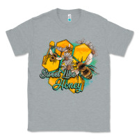 Heather Grey sweet like honey Classic Tee - Artiststas
