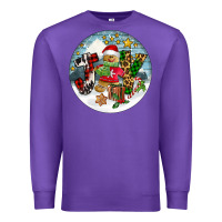 Joy Gingerbread Premium Sweatshirt | Teevron