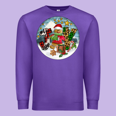 Joy Gingerbread Premium Sweatshirt Designed By Fadigitalartstudio
