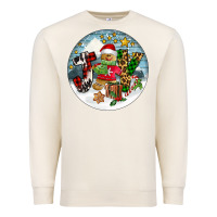 Sandshell Joy gingerbread Premium Sweatshirt - FaDigitalArtStudio