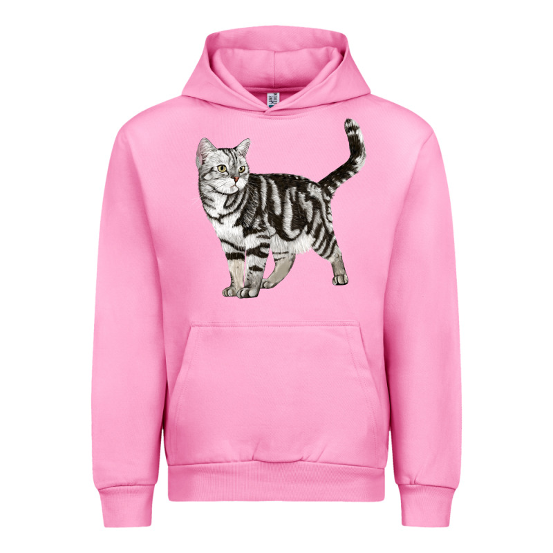 American Shorthair Cat Urban Hoodie by LillyAllenDesigns | Teevron
