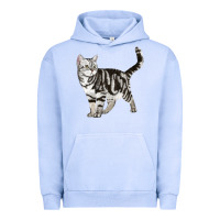 Pigment Grape Ice American Shorthair Cat Urban Hoodie - LillyAllenDesigns