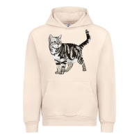 Sandshell American Shorthair Cat Urban Hoodie - LillyAllenDesigns