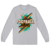 Moon Dust Football vibes Long Sleeve Tee - NancyCooperArtShop