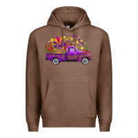 Chestnut Mardi Gras Leopard Truck Premium Hoodie - FaDigitalArtStudio