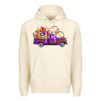 Sandshell Mardi Gras Leopard Truck Premium Hoodie - FaDigitalArtStudio