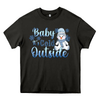 Asphalt baby it's cold outside Heavy Core Tee - AdoDesignShop