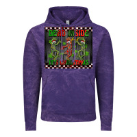 Cloud Purple dead inside but it's Christmas dancing skeletons Vintage Hoodie - BarkalooDesign