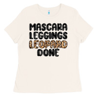 Mascara Leopard Done Ladies Tee | Teevron