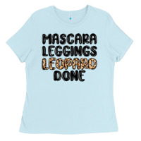 Mascara Leopard Done Ladies Tee | Teevron