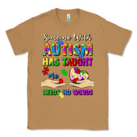 Toasted Coconut someone with autism has taught me love needs no wo Classic Tee - Artiststas