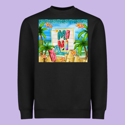 Summer Mini Heavyweight Sweatshirt Designed By Tumblerdesignbyshophia