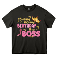 Asphalt birthday boss Heavy Core Tee - MaliasSmallBusiness