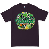 Plum one lucky teacher Premium Tee - MaliasSmallBusiness