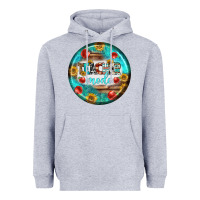 Heather Grey teacher mode earrings Heavyweight Hoodie - BundleAndBundleShop