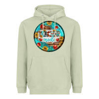 Matcha teacher mode earrings Heavyweight Hoodie - BundleAndBundleShop