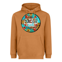 Meerkat teacher mode earrings Heavyweight Hoodie - BundleAndBundleShop