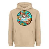 Mushroom teacher mode earrings Heavyweight Hoodie - BundleAndBundleShop