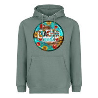 Sage teacher mode earrings Heavyweight Hoodie - BundleAndBundleShop