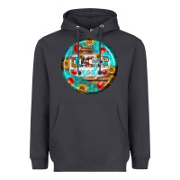 Smoke teacher mode earrings Heavyweight Hoodie - BundleAndBundleShop