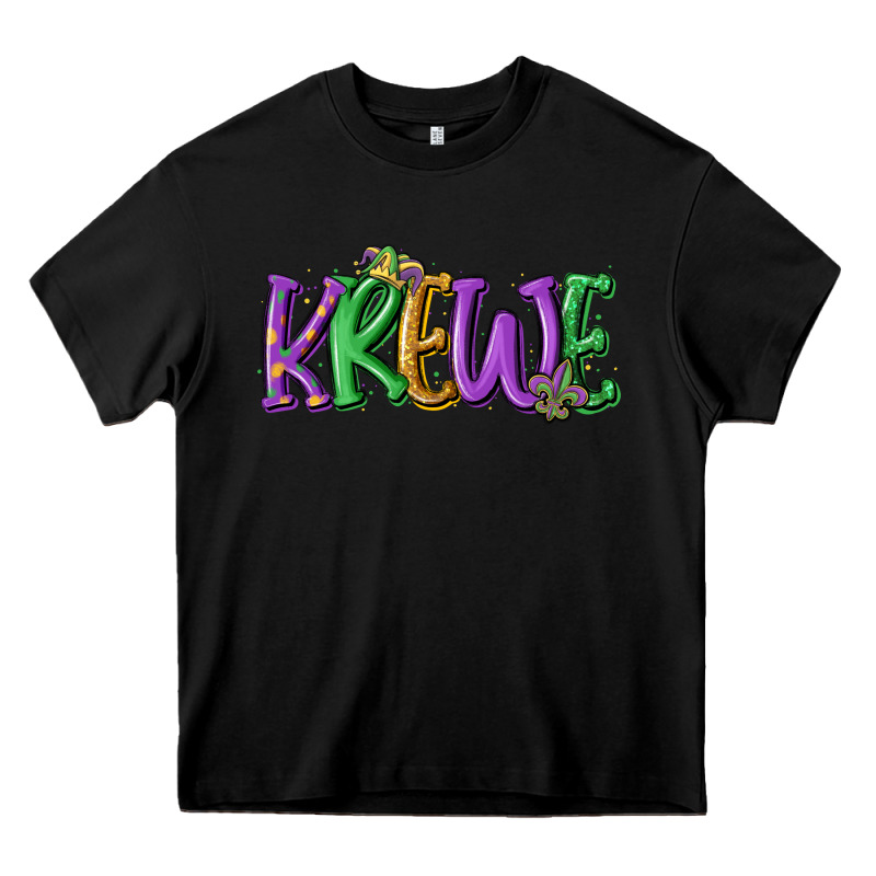 Mardi Gras Krewe Heavy Core Tee by MaliasSmallBusiness | Teevron