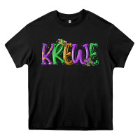 Black mardi gras krewe Heavy Core Tee - MaliasSmallBusiness