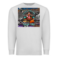 Dove Grey turkey wine and feelin fine tumbler Premium Sweatshirt - BundleAndBundleShop