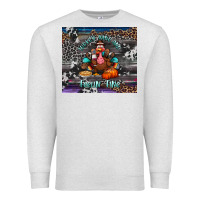 Oatmeal Heather turkey wine and feelin fine tumbler Premium Sweatshirt - BundleAndBundleShop