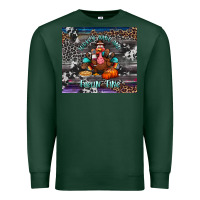 Sports Green turkey wine and feelin fine tumbler Premium Sweatshirt - BundleAndBundleShop