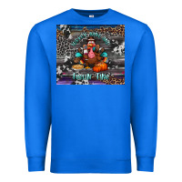 True Royal turkey wine and feelin fine tumbler Premium Sweatshirt - BundleAndBundleShop