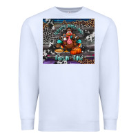 White turkey wine and feelin fine tumbler Premium Sweatshirt - BundleAndBundleShop