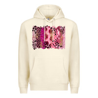 Sandshell breast cancer brushstroke Premium Hoodie - FaDigitalArtStudio