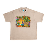 French Oak hello summer pineapple Urban Heavy Tee - BarkalooDesign