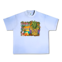 Grape Ice hello summer pineapple Urban Heavy Tee - BarkalooDesign