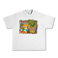 Lunar Rock hello summer pineapple Urban Heavy Tee - BarkalooDesign