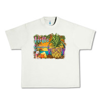 Pistachio hello summer pineapple Urban Heavy Tee - BarkalooDesign