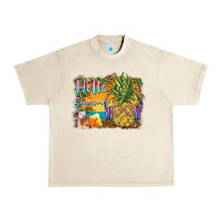 Sandshell hello summer pineapple Urban Heavy Tee - BarkalooDesign