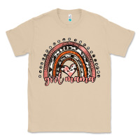 Mushroom girl mama western leopard rainbow Classic Tee - JahusDesignShop