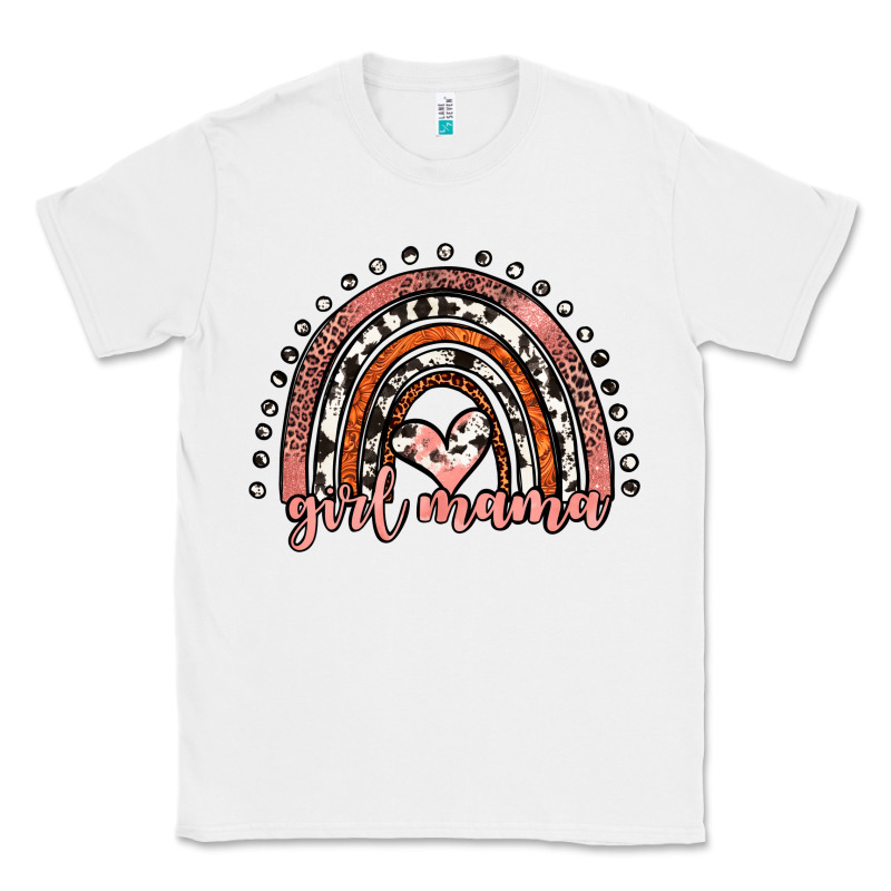 Girl Mama Western Leopard Rainbow Classic Tee by JahusDesignShop | Teevron
