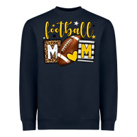 Navy Football mom yellow team color Heavyweight Sweatshirt - HowdyJamesFarm